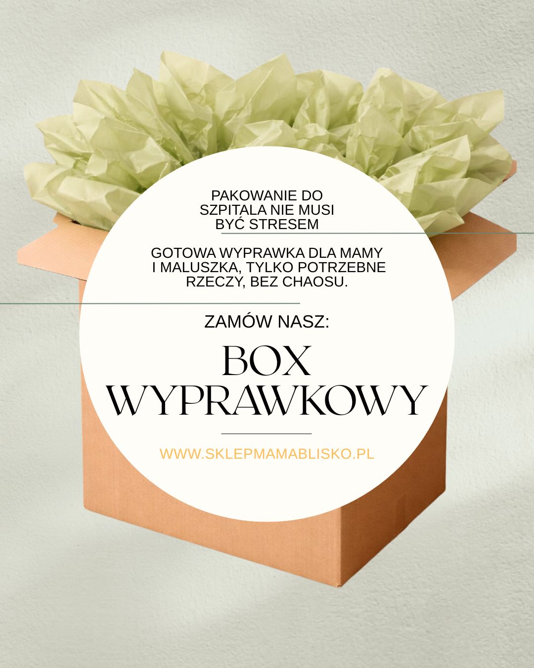 Wyprawka do szpitala – Box dla mamy i noworodka | Pierwsze Dni